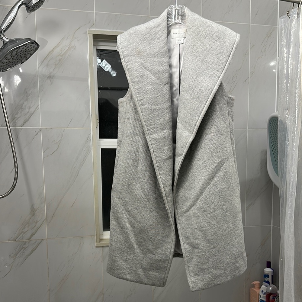 Gray Club Monaco Sleeveless Coat